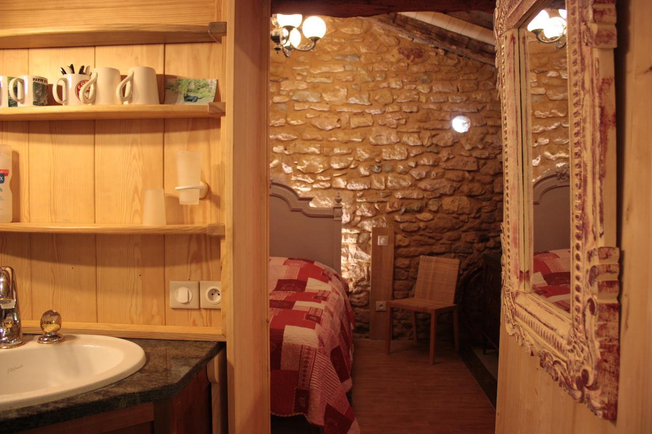 Le Clos Mandalou Panzió Saint-Pompont Szoba fotó